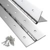 2 Pack Heavy Duty Piano Hinge 12 Inch x 2 Inch Width, 0.047'' Thick Stainless...