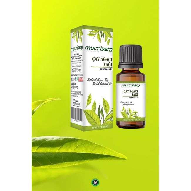 Çay Ağacı Uçucu Bitkisel Yağı 20 ml Aromaterapi İçin Uygundur