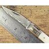 Perkin Damascus Folding knife, Unlocking Blade