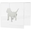 Race Sport Pit Bull Emblem, Chrome