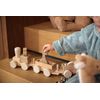 Jollein 117-001-67090 Wooden Train