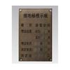 Osaka Lightning Needle Industrial Sign Board Vertical Type 8808