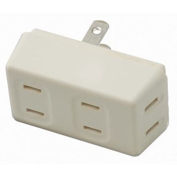 Yazawa Y02FU300WH Front Taps with Tigers, 3 Pack, White