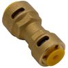 Supplying Demand SB1 3/8 x 1/4 Inch Reducer Quick Connect HVAC Brass Coupling Fitting