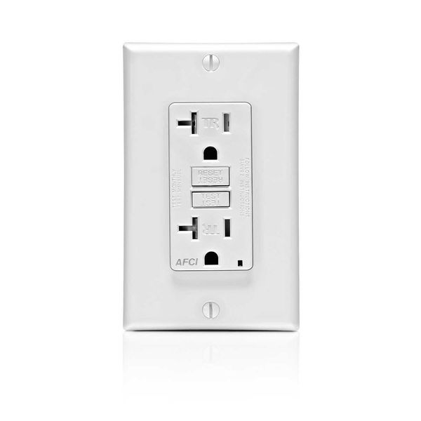 Leviton AFTR2-W 20A Arc Fault Circuit Interrupter, White