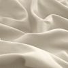 AMEHA Double Fitted Sheet - Cream Bed Sheets Extra Deep Pocket 16 inch (40 cm) Soft Brushed Microfiber for Double Bed