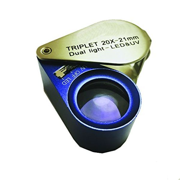 Optical LOUPE with Lighting 20X Lens