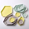ideaco Shimamori S Small Plate, Aqua