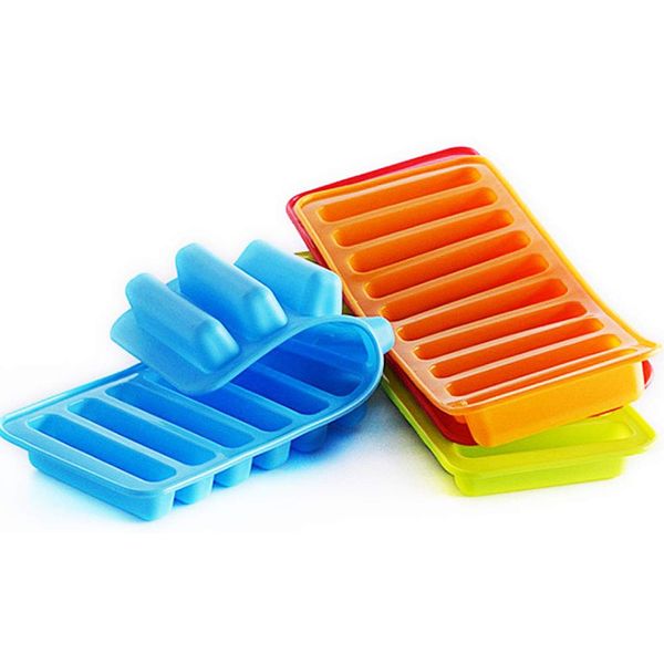 Camybb 2 Ice Tube Making Trays for Water Bottles - 2pc Sets