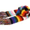 LOUDelephant Hand Knitted Wool Scarf - Stripe Progress Rainbow
