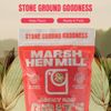 Marsh Hen Mill Jimmy Red Grits Pure, Gluten Free Old Fashioned Stone Ground Grits | No Preservatives | Natural Authentic Southern Heirloom Corn Grit with Hearty, Fruity, Nutty Flavor | 24 Oz Pack