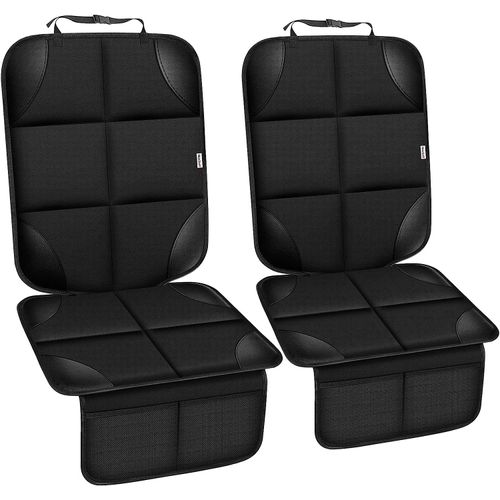 Meolsaek Car Seat Protector for Child Car Seat, 600D Fabric Carseat Seat Protectors with Non-Slip Backing, Waterproof Seat Covers for Car with Thick Pad Back Seat Cover for Kids