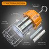 80W LED Temporary Hanging Work Light Portable Construction Jobsite Light 5000K