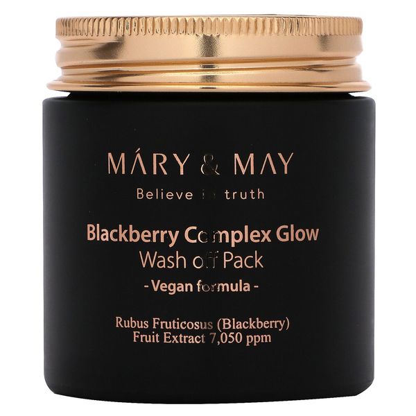 Blackberry Complex Glow, Wash Off Pack, 4.4 oz (125 g)