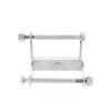 Stainless Steel Spring Clamps, 2-1/4 Inch Wide Leaf Spring