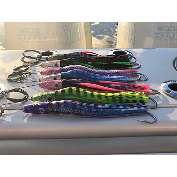 High Speed Wahoo Trolling Lures (A 7 pc Wahoo Set)