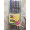 Pack of 5 Assorted Colour Glitter Gel Pens.