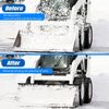 Universal Snow Plow Blade Flap - 72”x 8”x 1/4” Rubber Snow Deflector & Hardware