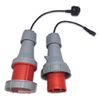 Marten® 415V 63A 4 Pin Adapter Set for PAT Testing 3 Phase