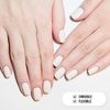Sincero Salon White Solid Builder Gel for Nails - Hard Gel Builder for Extension - Nail Strengthener - LED UV Builder Gel for Nails - Split Nail Repair - Use with Nail Forms - Nail Hardener Gel 15 ml
