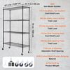 VEVOR Storage Shelving Unit Garage Storage Rack 4-Tier Adjustable 700 lbs Load