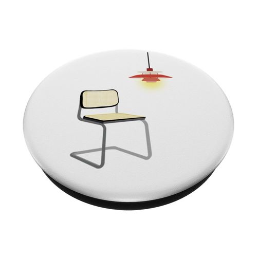 Mid-century modern chair and light Cesca chair PH5 lamp PopSockets Standard PopGrip