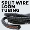 Audiopipe 1/2" Split Loom 100 Ft. roll Black(LMBK12100) - LM12100BK
