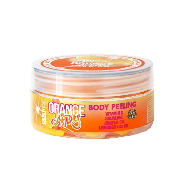 Mara Orange Candy Değerli Yağlar İçeren Portakal Şekeri Vücut Peeling 125gr