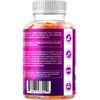 Vitamatic Prebiotic Fiber Gummies for Adults - 7G Fiber Extra Strength - Zero Sugar Added - 60 Pectin Based Gummies - Digestive Health & Regularity Support