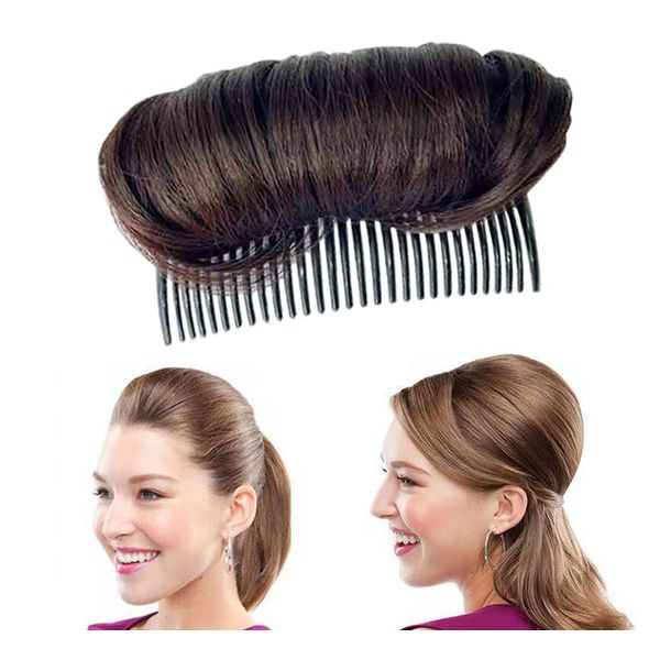 Bump Up Comb Clip Bun Hair Bump It Up Volume Hair Base Hair Decoration Comb Half Ball Head Coil Beehive Fluffy Hair Styler Bump It Up Insert Do Beehive Hair Styler Volume Maker Bun Hair Pad