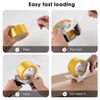 Prosun Fast Reload 2 Inch Tape Gun Dispenser Packing Packaging Sealing