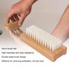 Cuticle brush, double-sided nail cleaning brush for mechanical manicure