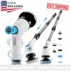 Electric Spin Scrubber Cordless Cleaning Brush 10 Cleaning Tools IPX7 Waterproof
