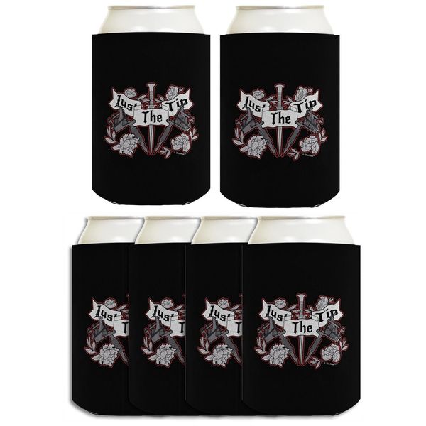 Tattoo Gifts For Men Just The Tip 6-Pack Can Drink Sleeves