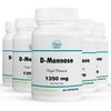 5 Pack D-Mannose, relief and cleanse urinary tract bladder-60 Capsules x5