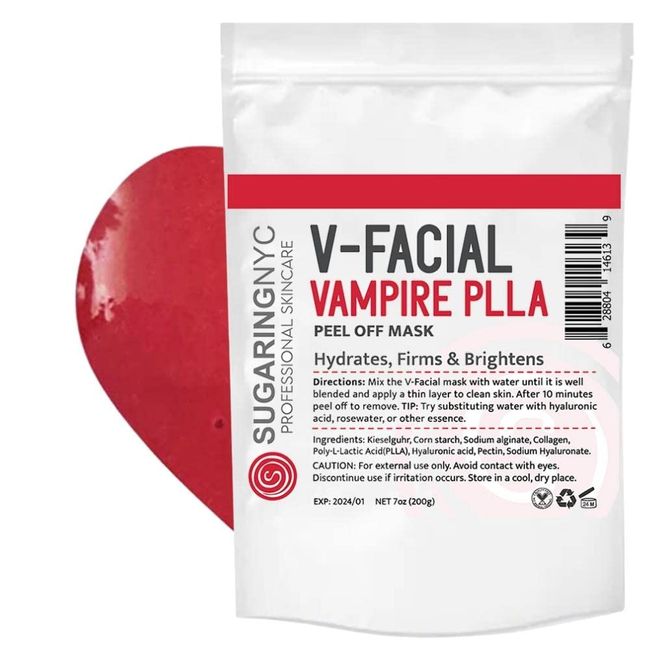 Sugaring NYC Vampire Vajacial Mask with Poly-L-Lactic and Collagen Elements V-Facial 7oz 200g