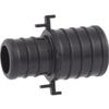 (6)-SharkBite PEX-B 1 In. x 3/4 In. Poly Alloy Barb Coupling (5-Pack) UP060A5