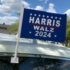 Harris Walz Kamala Car Flag - One (1) Decoration