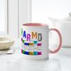 CafePress Pharm D Multi Bottles 1 Mug 11 oz (325 ml) Ceramic Coffee Mug