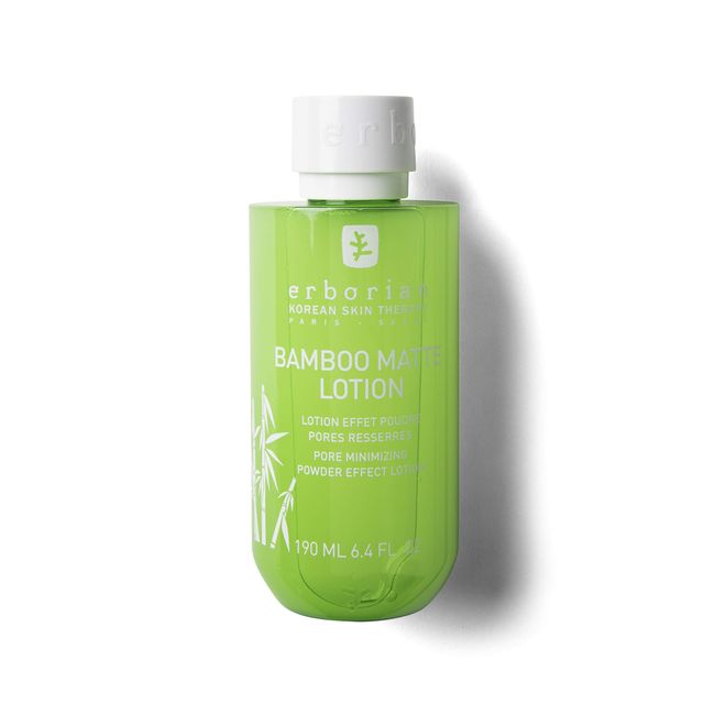 Erborian Bamboo Matte Lotion - Powdered effect, tightened pores - Moisturizing and mattifying lotion - Face Skincare Korean cosmetic - 190 ml