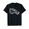 Whistle Referee Ref Soccer Player Game Training T-Shirt