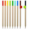 Lego LE51515 9 Pack Coloured Pencils With Toppers, Assorted Colours