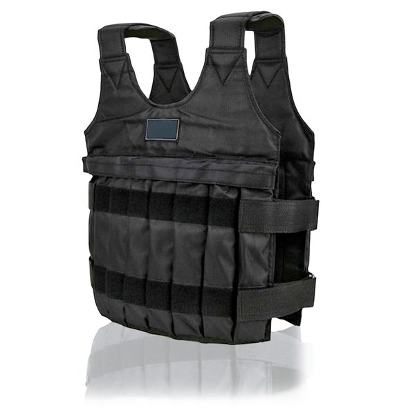 Gewichtsweste 20kg, Verstellbare Gewichtsweste, 60×42CM, Weight Vest, Militärische Gewichtsweste, Max Belastung 20 kg, Gewichtsjacke, für Laufen,Krafttraining, Ausdauer(Stahlplatte nicht enthalten)