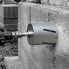Mexco DCX90 Slotted Dry Core Drill, High-Performance Diamond Core for Drilling Masonry Materials - 78mm