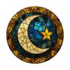 Crescent Moon and Star Decorative Art Piece PopSockets Adhesive PopGrip