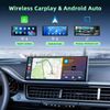 Portable 9.26in Wireless Car Stereo For Apple Carplay & Android Auto Head Unit