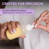 Twist Top Applicator Bottles, Squeeze 4 OZ Empty Plastic Bottles, Refillable, Open/Close Nozzle - Multi Purpose (Pack of 2)