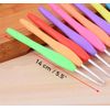 9 pcs Crochet Hooks 5.5" Set by Yonkey Monkey with Non-Sticking Ergonomic Handle