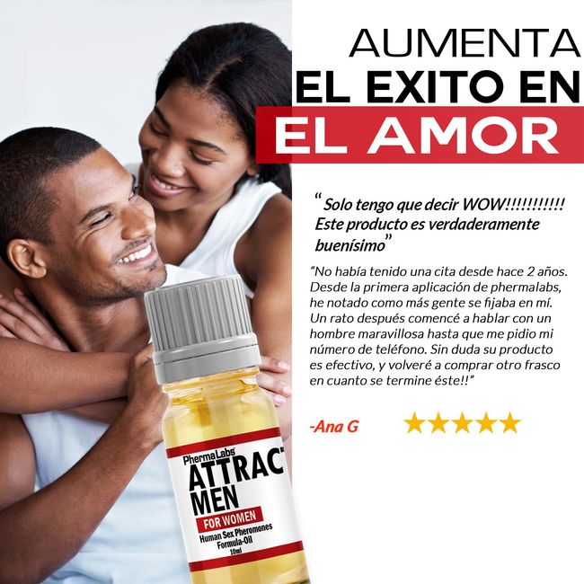 PHERMALABS FEROMONAS PARA ATRAER MUJERES BOTELLA DE 30ML