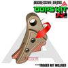 AGGRESSIVE ARMS  for GLOCK RLINE TRIGGER - BLACK SCREW & SPRING OOPS LOST KIT
